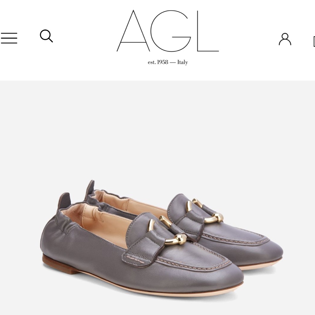 Agl Sheryl Moc Gray Moccasins